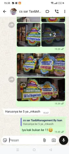 Testimonial Papan Bunga banjaran kulon